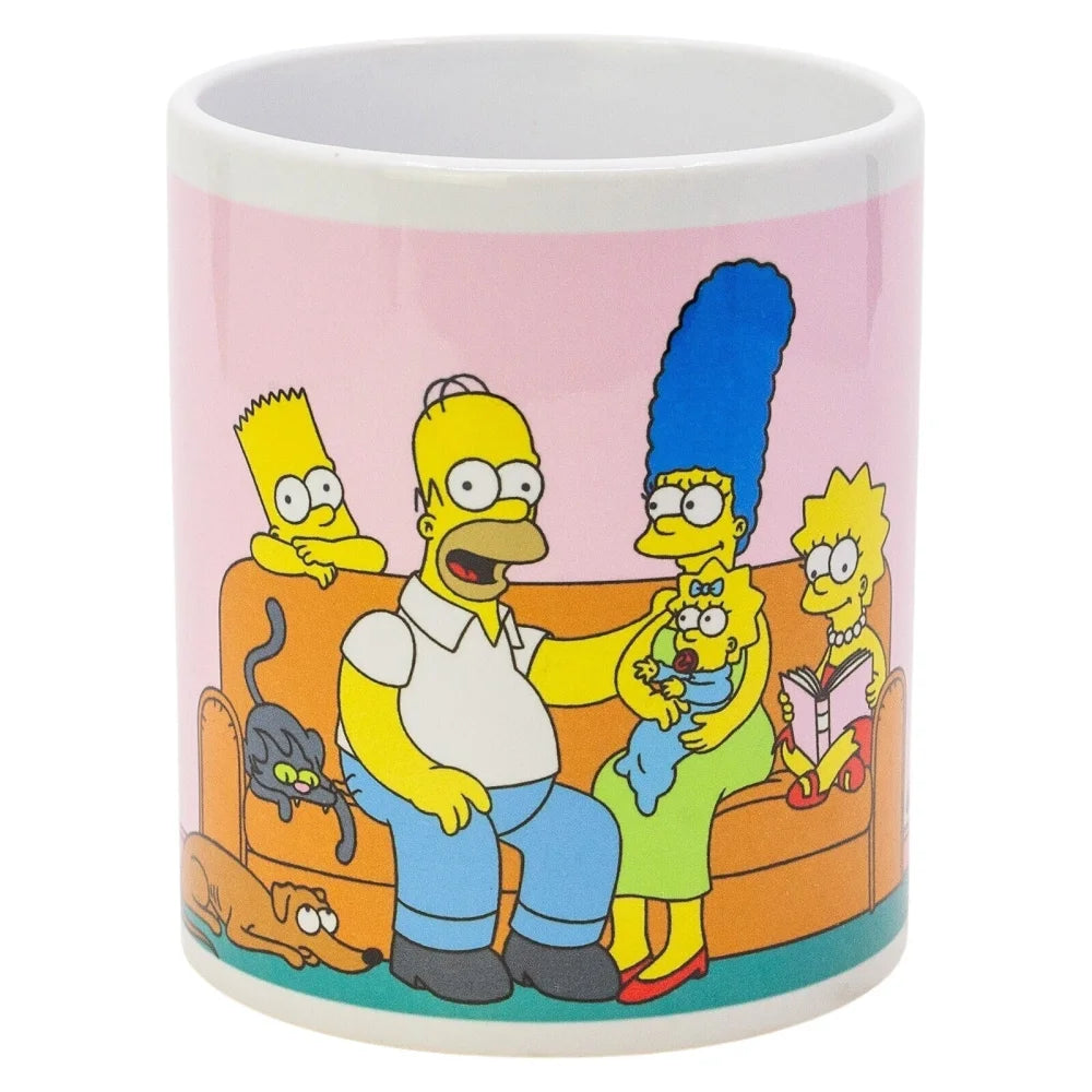 Die Simpsons Homer Bart Lisa Teetasse Tasse Kaffeetasse Geschenkidee 325 ml - WS-Trend.de