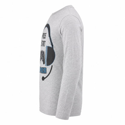 Print-Shirt Fashion UK Gamer Spieler Kinder Jungen langarm Shirt Langarmshirt Gr. 116 -152