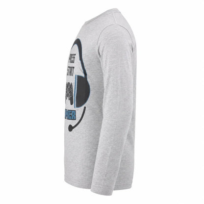 Print-Shirt Fashion UK Gamer Spieler Kinder Jungen langarm Shirt Langarmshirt Gr. 116 -152 - WS-Trend.de