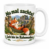 WS-Trend Bastei Fuchs Tasse sächsischer Spruch Keramik 330 ml Geschenk