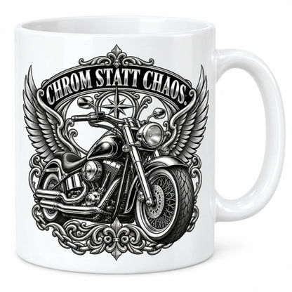 WS-Trend Biker Tasse Keramik 330 ml Spruch Motorrad 10 Motive zur Wahl - WS-Trend.de