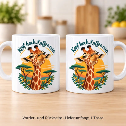 WS-Trend Afrika Tasse Keramik 330 ml mit Spruch 10 Motive als Geschenk - WS-Trend.de