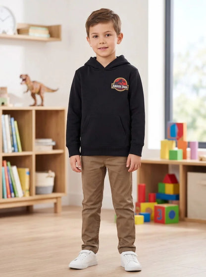 Kapuzenpullover Jurassic Park T-Rex Kinder Jungen Kapuzen Hoodie Pullover Gr. 104 - WS-Trend.de
