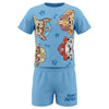 Paw Patrol Kinder Jungen kurzarm Schlafanzug Pyjama Shirt Shorts Gr. 98-128
