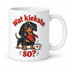 WS-Trend Berliner Dackel Tasse mit Spruch Keramik 330 ml Geschenktasse