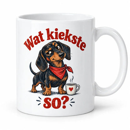 WS-Trend Berliner Dackel Tasse mit Spruch Keramik 330 ml Geschenktasse - WS-Trend.de