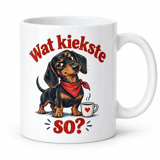 WS-Trend Berliner Dackel Tasse mit Spruch Keramik 330 ml Geschenktasse - WS-Trend.de
