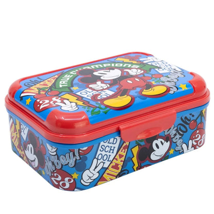 Disney Mickey Maus 2 tlg Lunch Set Brotdose Alu Trinkflasche 530 ml - WS-Trend.de