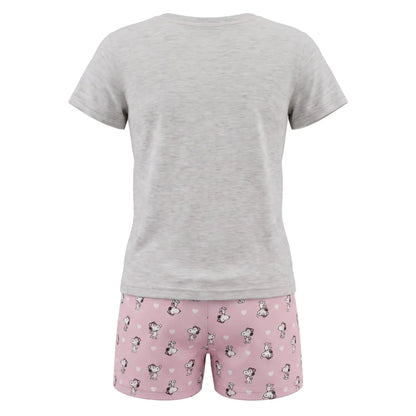 Peanuts Snoopy Kinder Mädchen Pyjama Schlafanzug Gr. 92-128 - WS-Trend.de