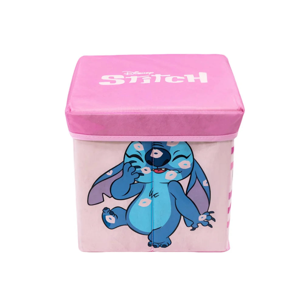 Disney Lilo und Stitch Kinder Spielzeugkorb mit Deckel 30x30x30 cm - WS-Trend.de