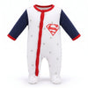 DC Comics Superman Baby Kleinkind Strampler Einteiler Gr. 62 - 92 100% Baumwo...