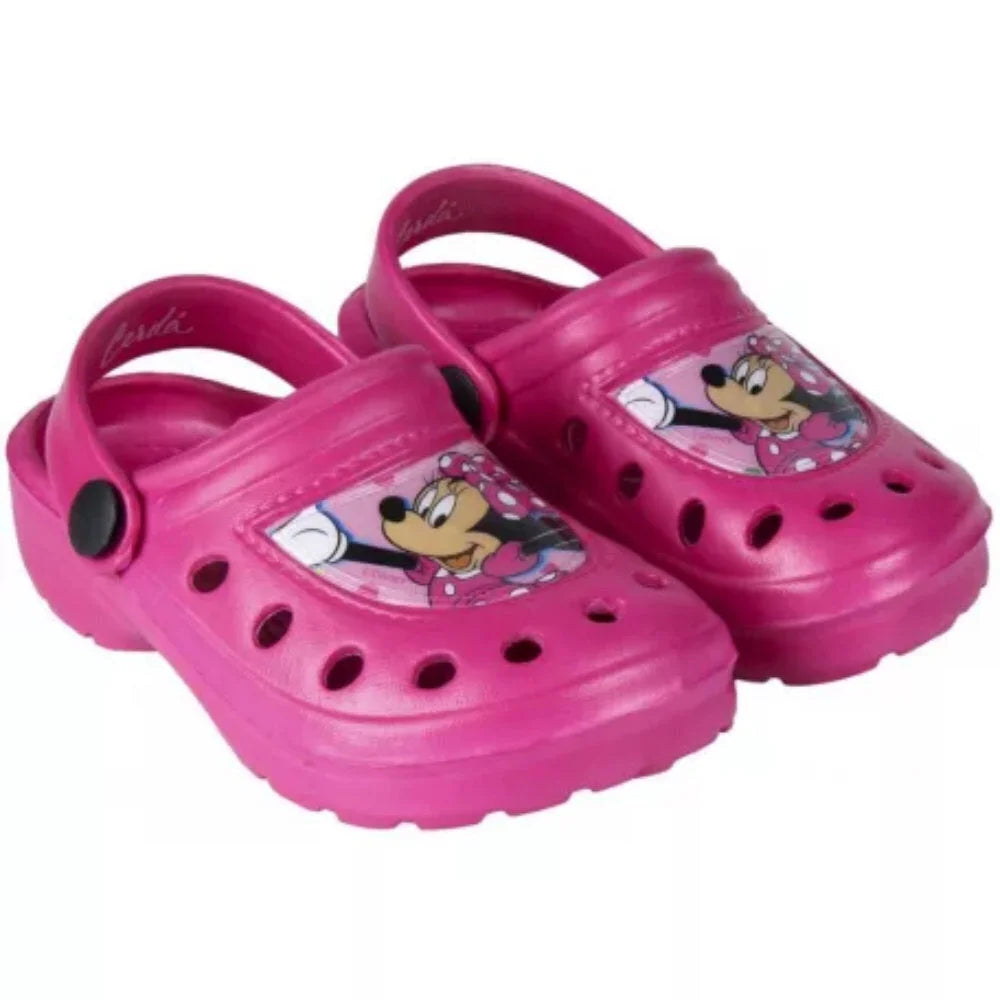 Disney Minnie Maus Mädchen Kinder Clogs Badeschuhe Latschen Gr. 28 bis 29 - WS-Trend.de