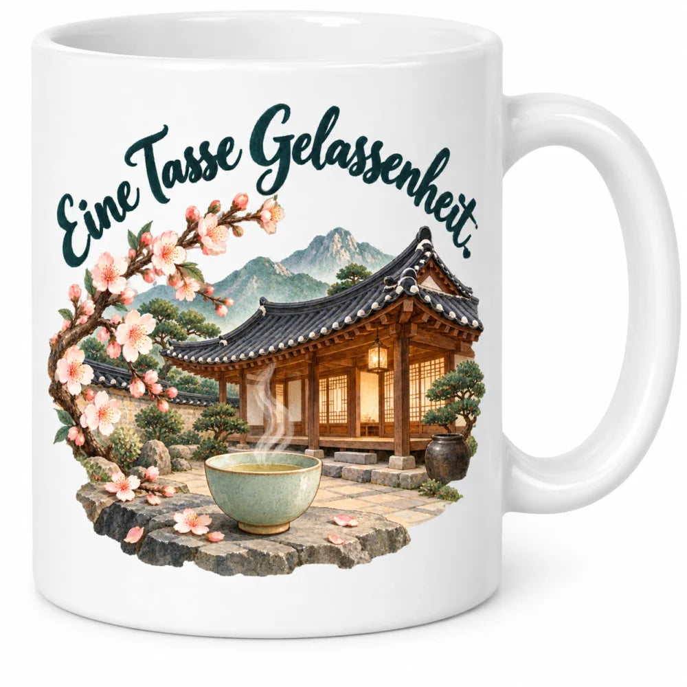 WS-Trend Asien Motivtasse Keramik 330 ml mit Spruch 10 Motive zur Wahl - WS-Trend.de