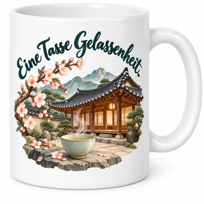 WS-Trend Asien Motivtasse Keramik 330 ml mit Spruch 10 Motive zur Wahl - WS-Trend.de