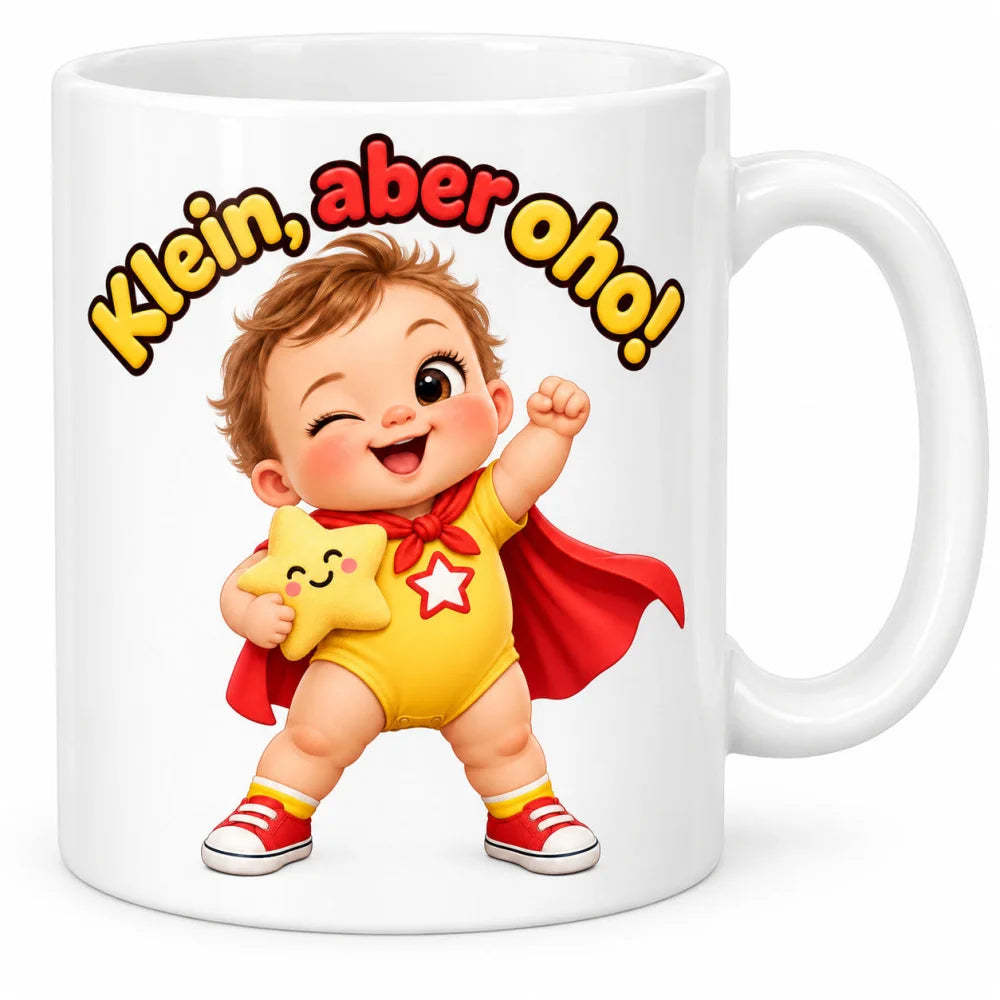 WS-Trend Baby Tassen Keramik 330 ml lustige Sprüche 10 Motive zur Wahl - WS-Trend.de