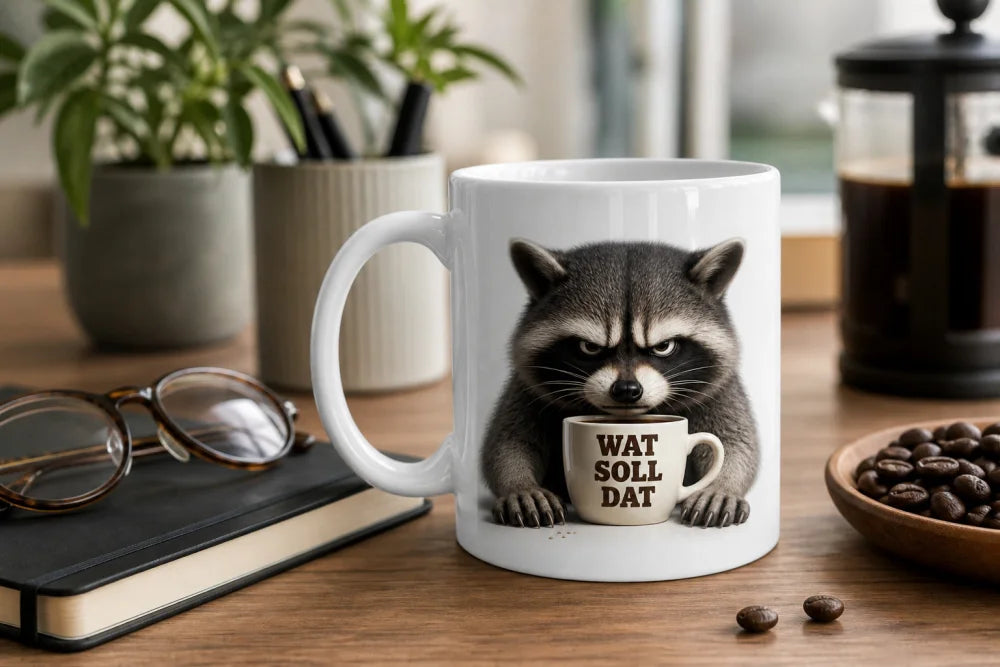 Lustige Tiertasse mit Spruch 325 ml – 15 Tiermotive Geschenkidee Büro - WS-Trend.de