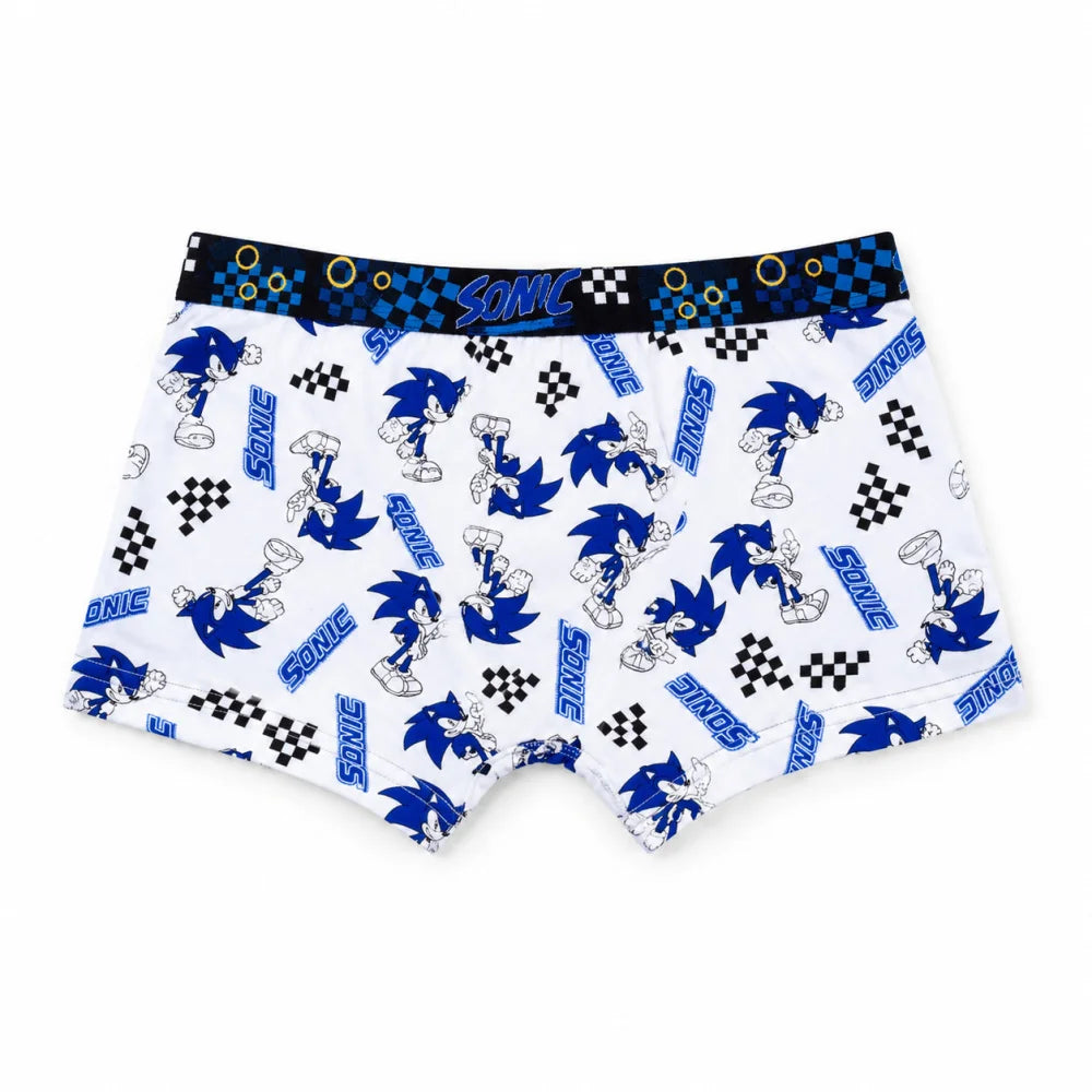 Sonic the Hedgehog Jungen Boxershorts Unterhose 2er Pack Gr. 98-128 - WS-Trend.de