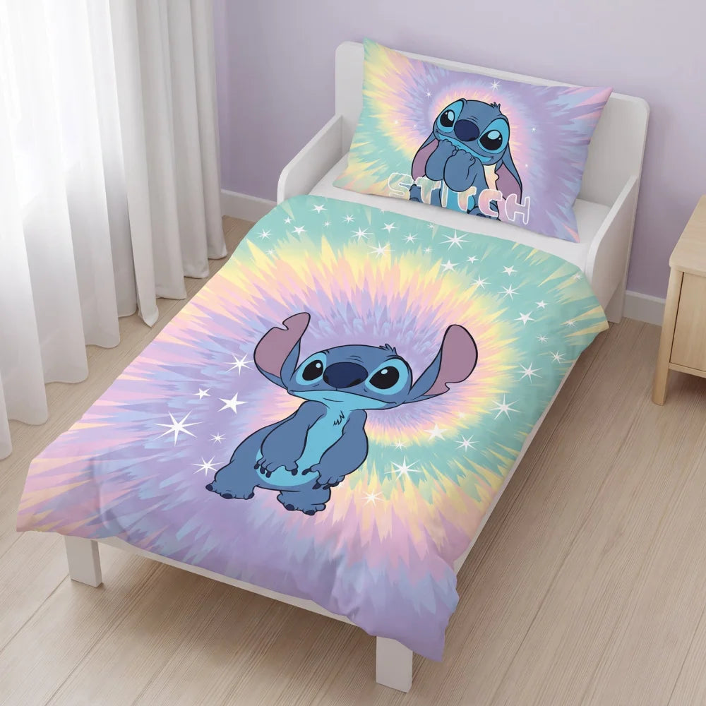Disney Stitch Bettwäsche Baumwolle 135-140x200 + 65x65 cm - WS-Trend.de