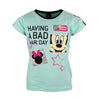Disney Minnie Maus Mädchen Kinder T-Shirt Top Tops - Grün Rosa Gr. 104 bis 128
