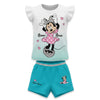 Disney Minnie Maus Mädchen Baby 2 tlg Set Shirt plus Shorts Gr 62 100% Baumwo...