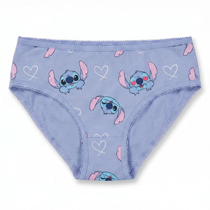 Disney Stitch 3er Pack Slips Kinder Mädchen Unterwäsche Gr. 92-128 Baumwolle - WS-Trend.de