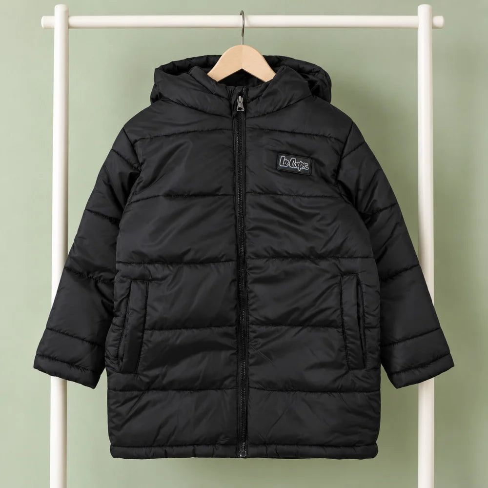 Lee Cooper Kinder Jungen Winterjacke Jacke mit Kapuze Parka Gr. 104-164 - WS-Trend.de