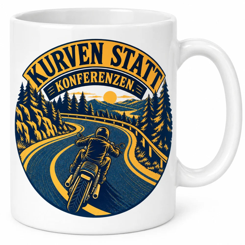 WS-Trend Biker Tasse Keramik 330 ml Spruch Motorrad 10 Motive zur Wahl - WS-Trend.de