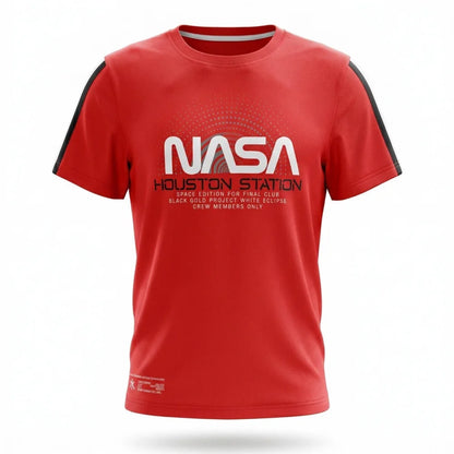 NASA Space Center Kinder Jungen kurzarm T-Shirt Shirt 104-128 100% Baumwolle - WS-Trend.de