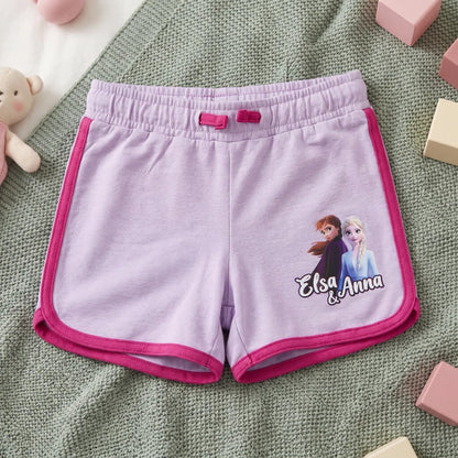 Disney Frozen Anna Elsa Mädchen Shorts 100% Baumwolle Gr. 98–110 - WS-Trend.de