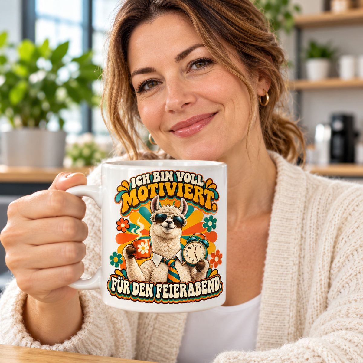 Büro Tasse Keramik 330 ml lustiger Spruch Geschenk Kollegen Homeoffice