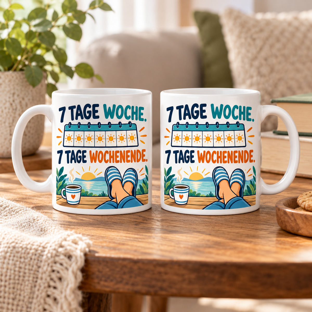 Rententasse mit Spruch Keramik 330ml Geschenk zum Ruhestand beidseitig