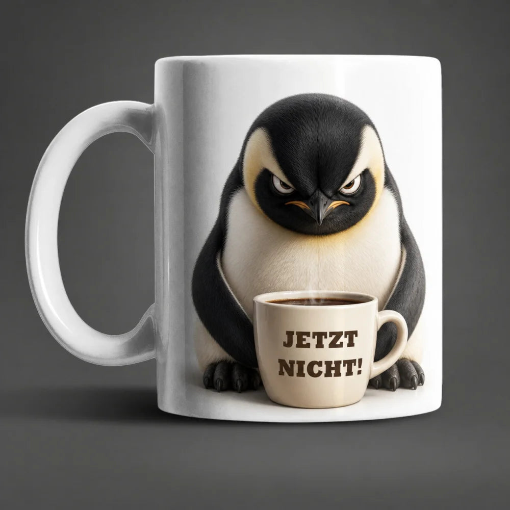Lustige Tiertasse mit Spruch 325 ml – 15 Tiermotive Geschenkidee Büro - WS-Trend.de