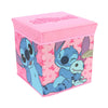 Disney Lilo und Stitch Kinder Spielzeugkorb mit Deckel 30x30x30 cm