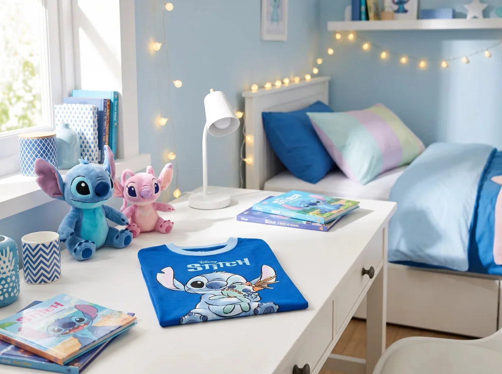 Disney Stitch Kinder Jungen T-Shirt Kurzarm Shirt Gr. 98 bis 128 Baumwolle - WS-Trend.de