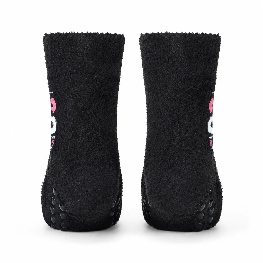 Hello Kitty Kuromi Kinder antirutsch Socken 2er Pack Gr. 23 bis 34 - WS-Trend.de