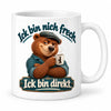 WS-Trend Berliner Bär Kaffeetasse mit Spruch Keramik 330 ml Motivtasse