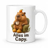 Alles im Capy Tasse - Geschenk mit Spruch - 330 ml beidseitig bedruckt