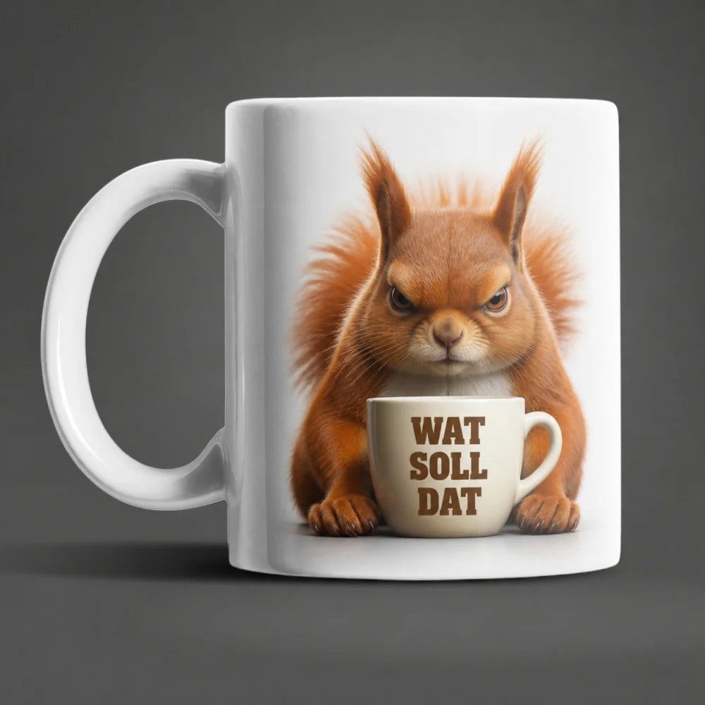 Lustige Tiertasse mit Spruch 325 ml – 15 Tiermotive Geschenkidee Büro - WS-Trend.de