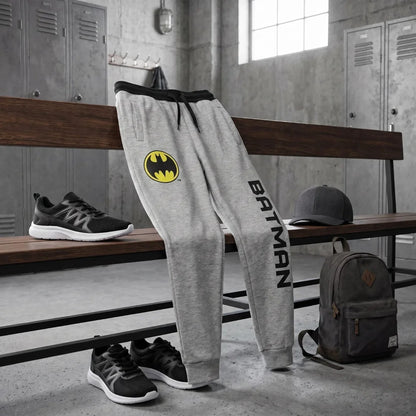 DC Comics Batman Jogginghose Kinder Jugend Sporthose Hose Grau 134-164 - WS-Trend.de