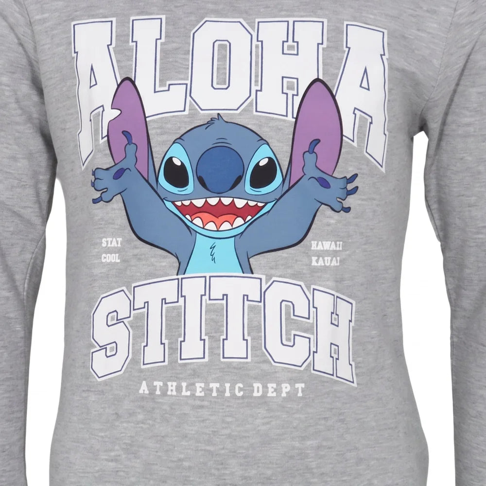 Print-Shirt Disney Lilo und Stitch Kinder Jungen Langarmshirt Shirt Gr. 98-110 - WS-Trend.de