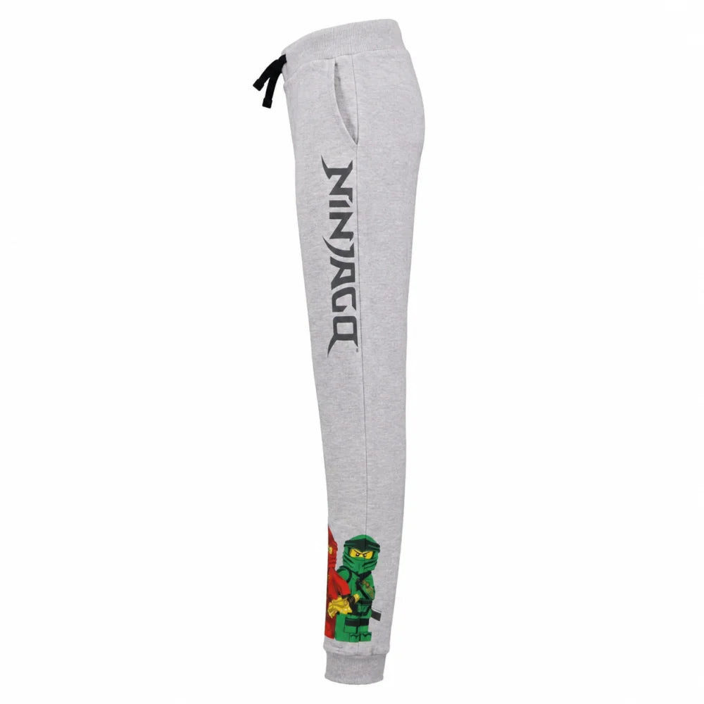 LEGO® Ninjago Jogginghose Kinder Sporthose Hose 98 bis 104 Blau Grau - WS-Trend.de