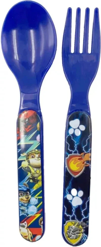 Paw Patrol Chase Marshall 4 tlg Kinder Set Brotdose Alu-Trinkflasche Besteck - WS-Trend.de