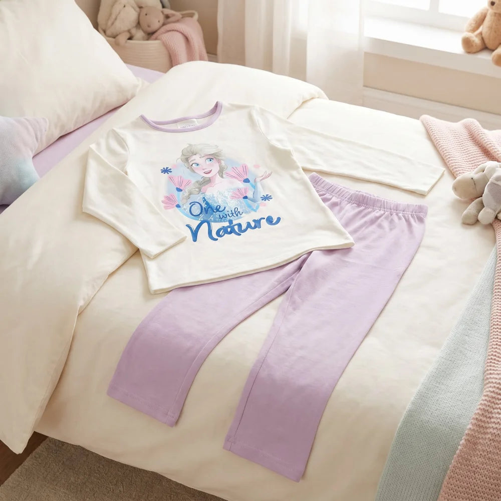 Schlafanzug Disney Die Eiskönigin Kinder Mädchen Pyjama - WS-Trend.de