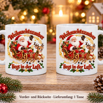 WS-Trend Weihnachtszauber Weihnachtsbecher Keramik 330 ml Geschenkidee - WS-Trend.de