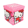 Hello Kitty Kinder Spielzeug Korb Spielzeugkorb Deckel 30x30x30 cm