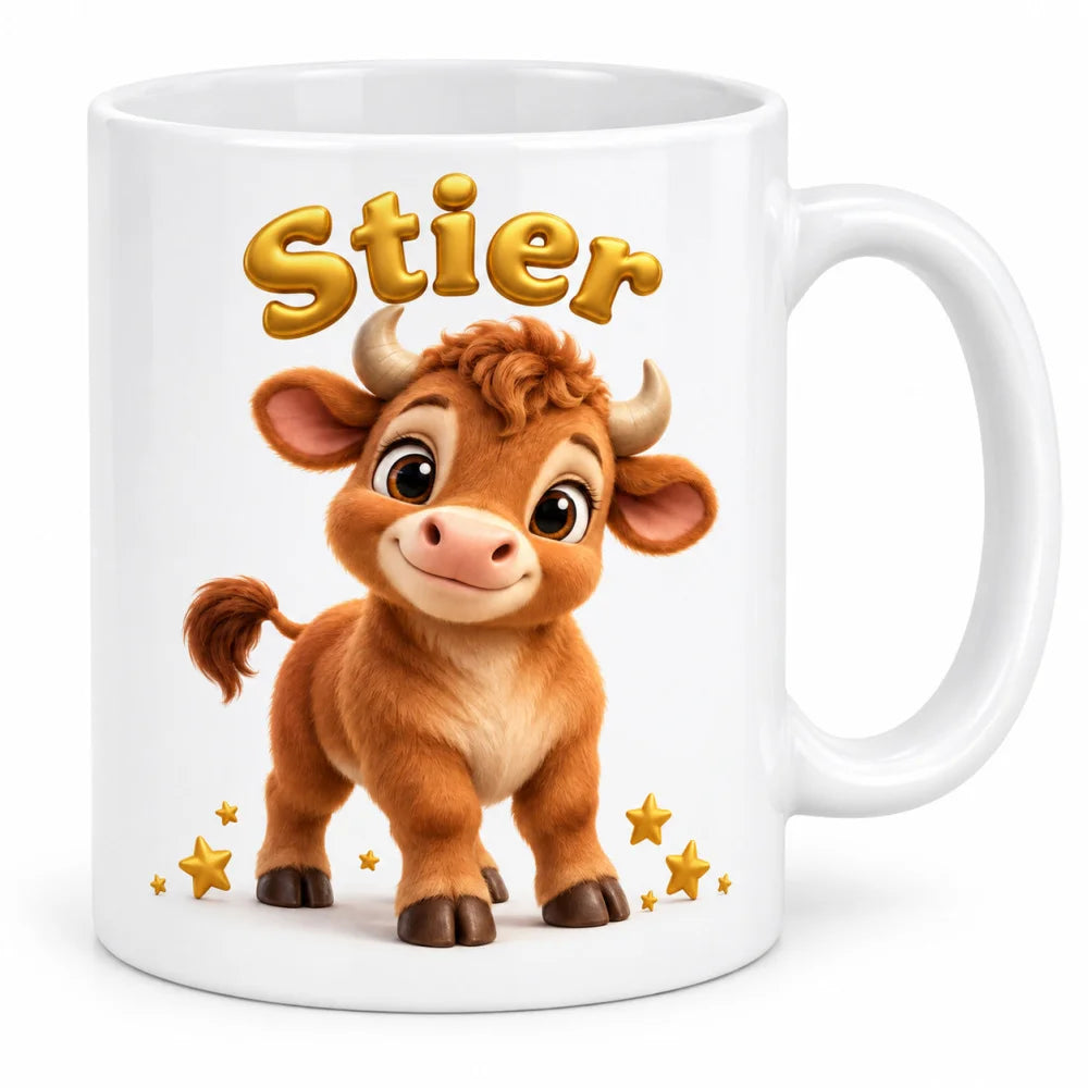 WS-Trend Sternzeichen Tasse Kinder Keramik 330ml Geschenk Motivauswahl - WS-Trend.de