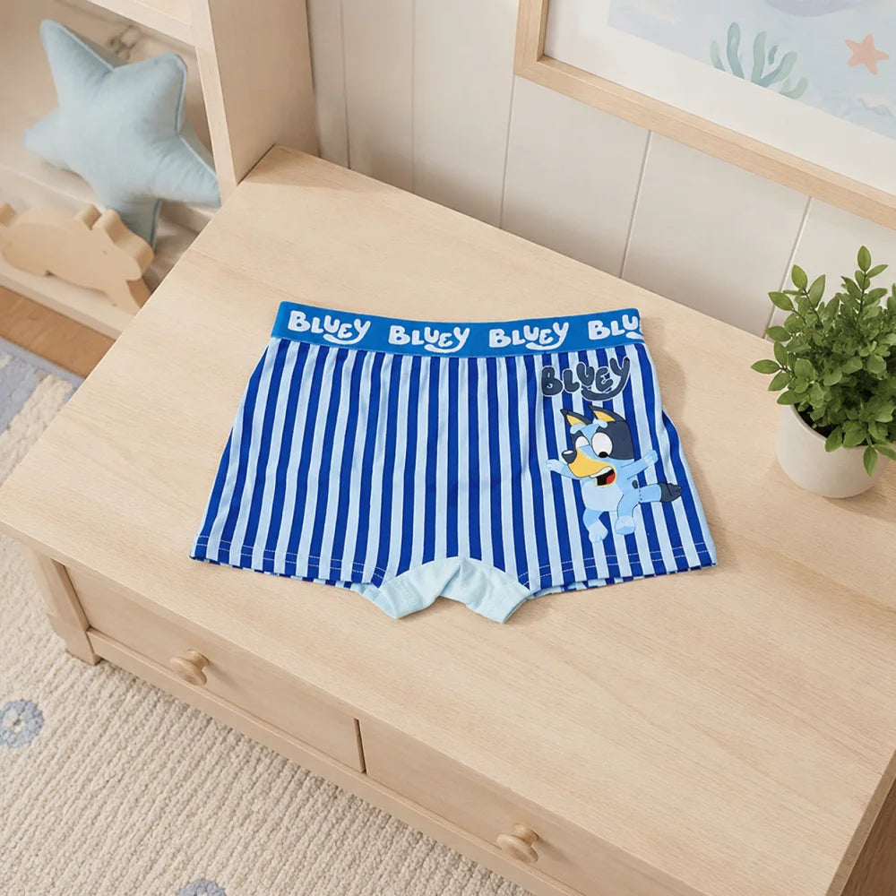 Bluey Jungen Boxershorts Unterhosen 2er-Pack Gr. 104–116 Baumwolle - WS-Trend.de