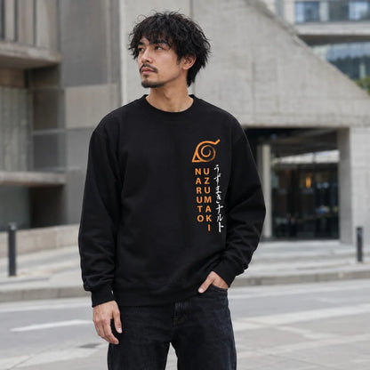 Anime Naruto Uzumaki Shippuden Herren Pullover Sweater Pulli Gr. M-XXL - WS-Trend.de