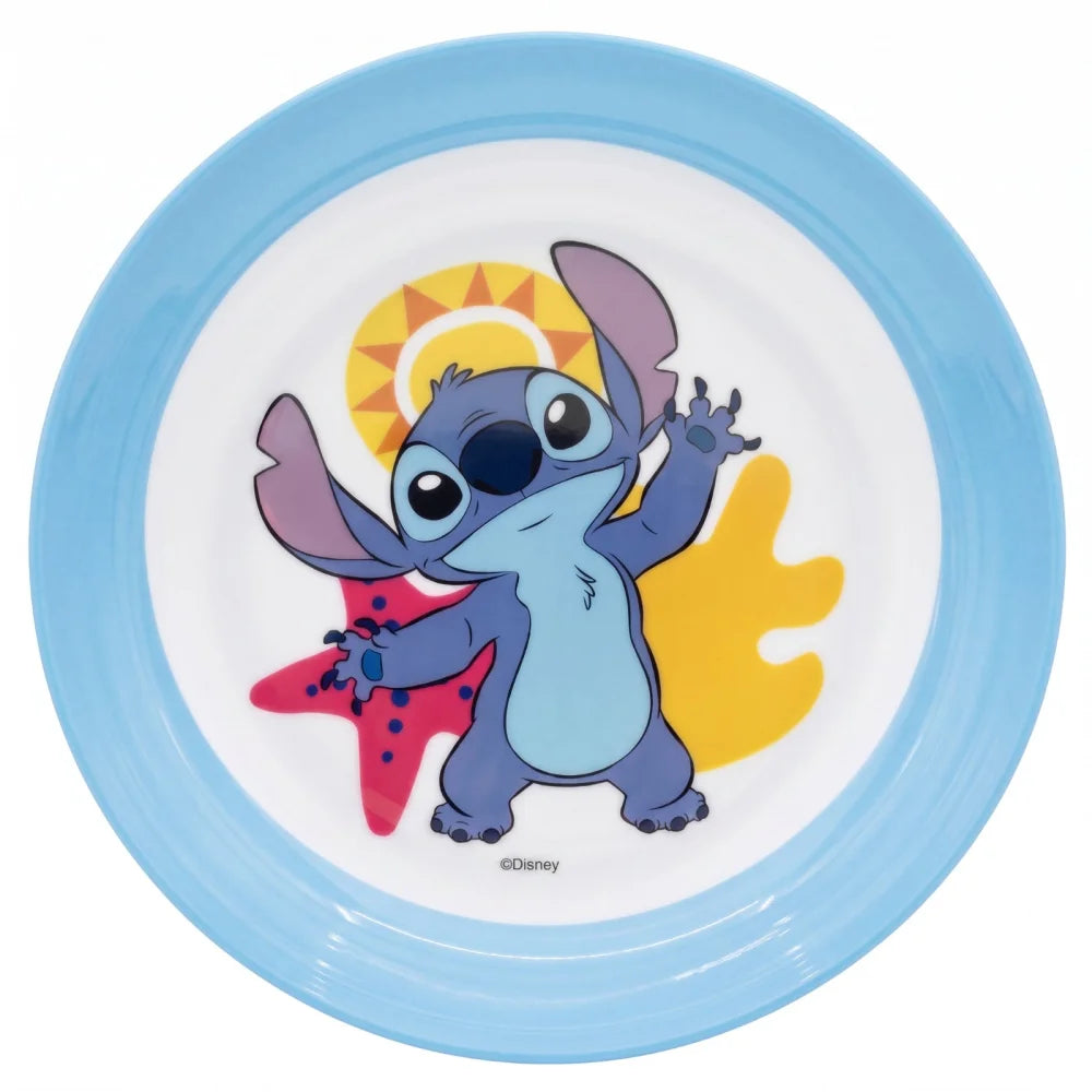 Disney Stitch Kinder Geschirr-Set 3 teilig Becher Teller Schüssel antirutsch - WS-Trend.de