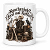WS-Trend Knochenjob Horror Tasse Keramik 330 ml Halloween Geschenkidee